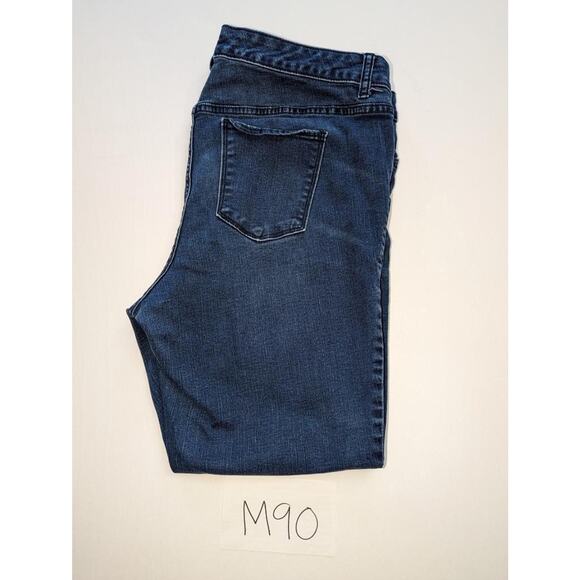 Old Navy Blue Jeans Size 18 Plus Regular Rockstar -0523M90 - Picture 3 of 3